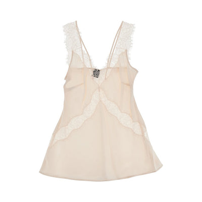 lingerie top with lace