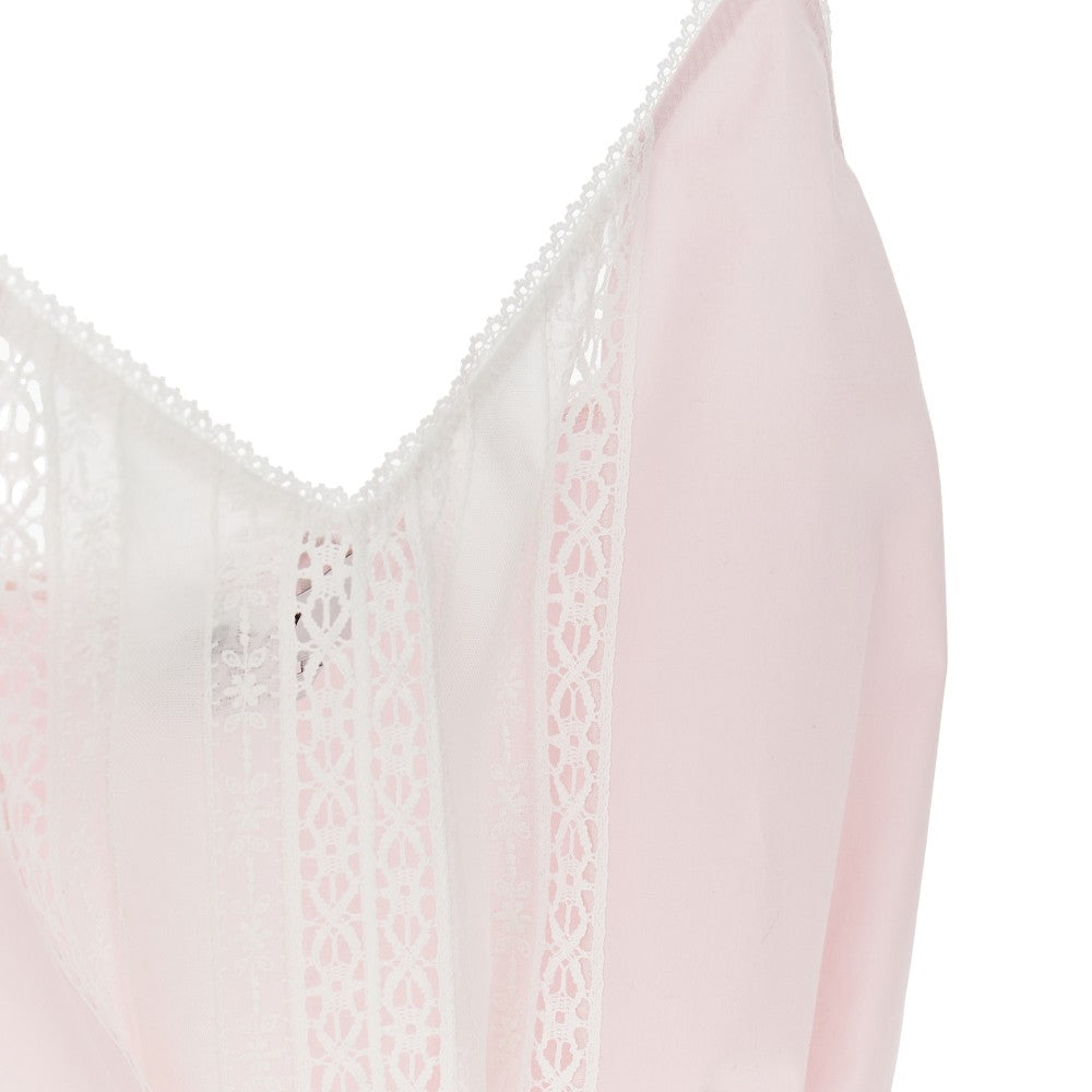 MSGM 40 poplin lingerie top