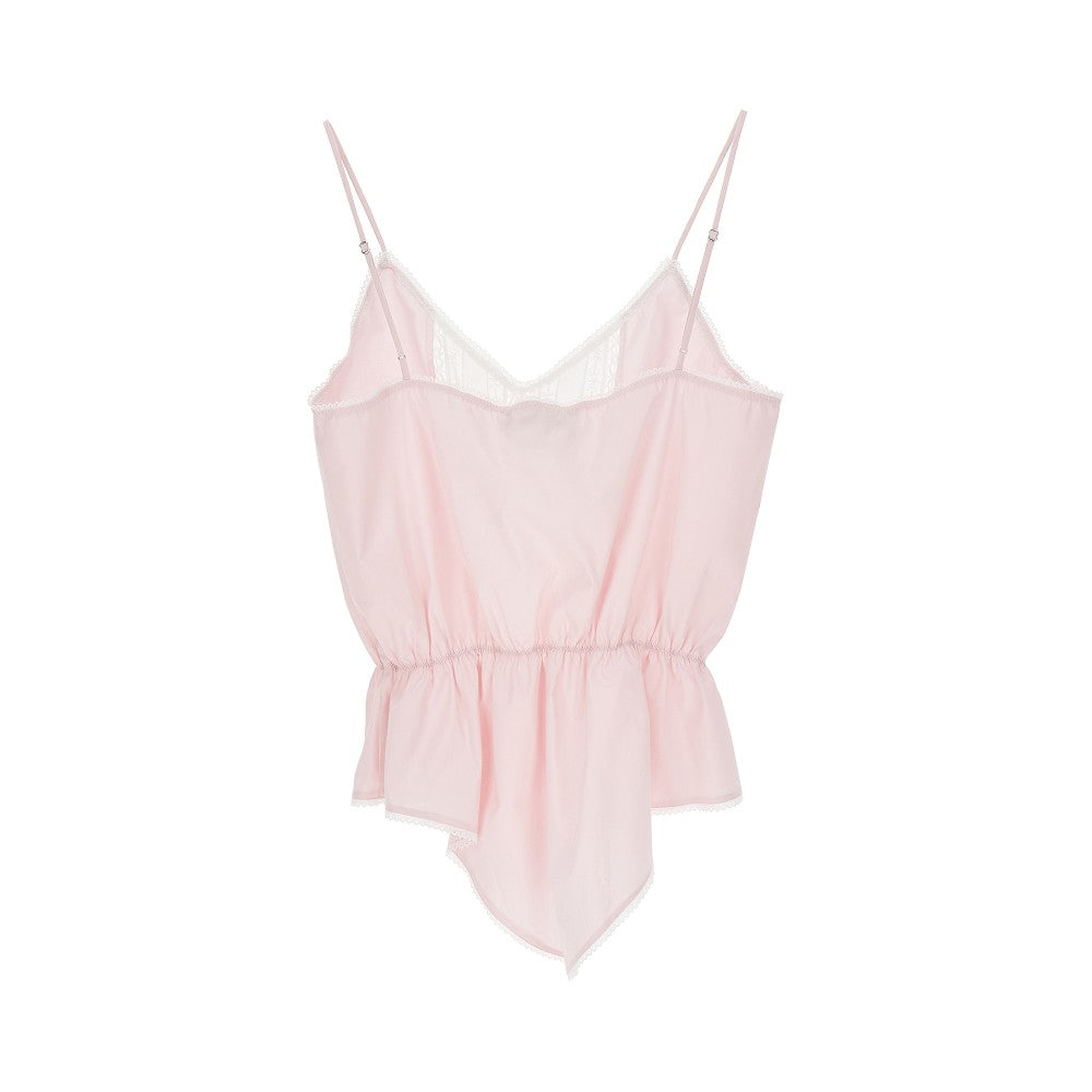 MSGM 40 poplin lingerie top