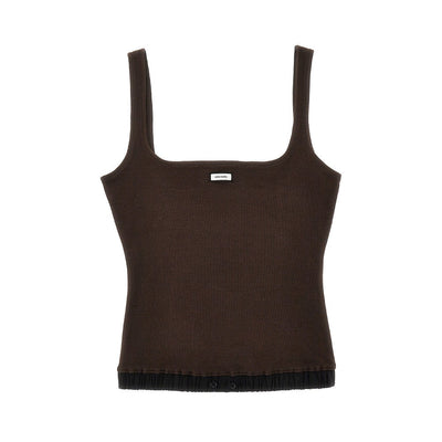 lounge rubbed tank top