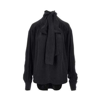 mathilda satin blouse