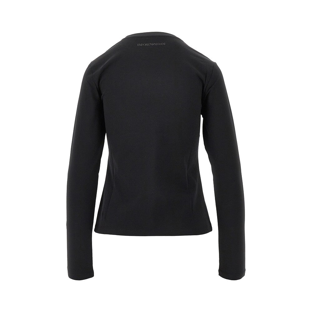 EMPORIO ARMANI M t-shirt with necklace detail