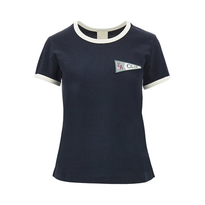 eagle club patch t-shirt