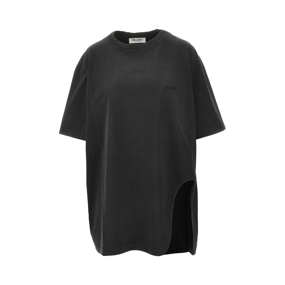 THE ATTICO 38 oversized t-shirt with moulded hem