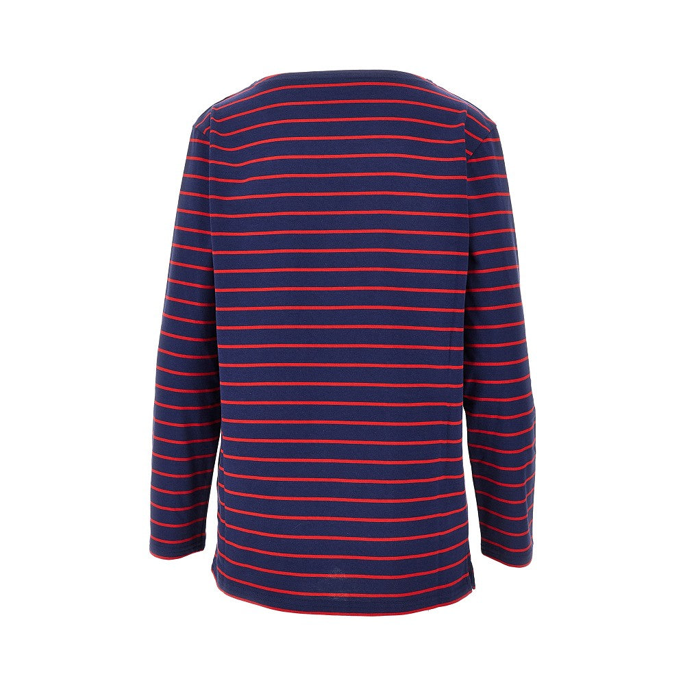 VALENTINO XS chez valentino striped t-shirt