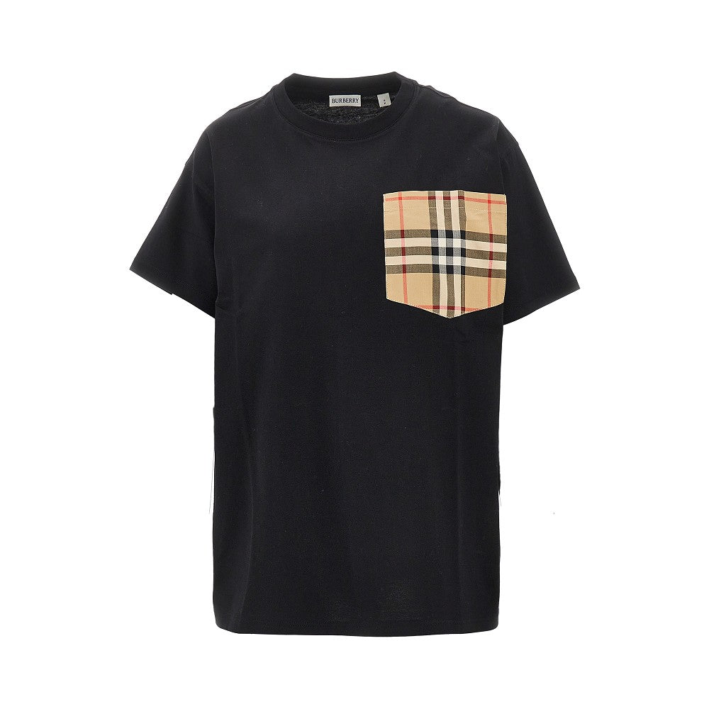 BURBERRY XS check pocket t-shirt