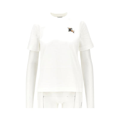 knight check embroidery t-shirt