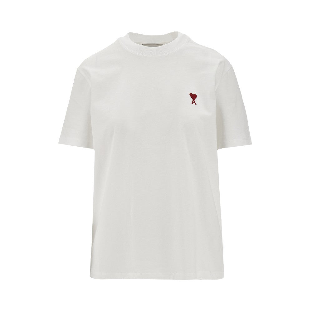 AMI S ami de coeur embroidery t-shirt