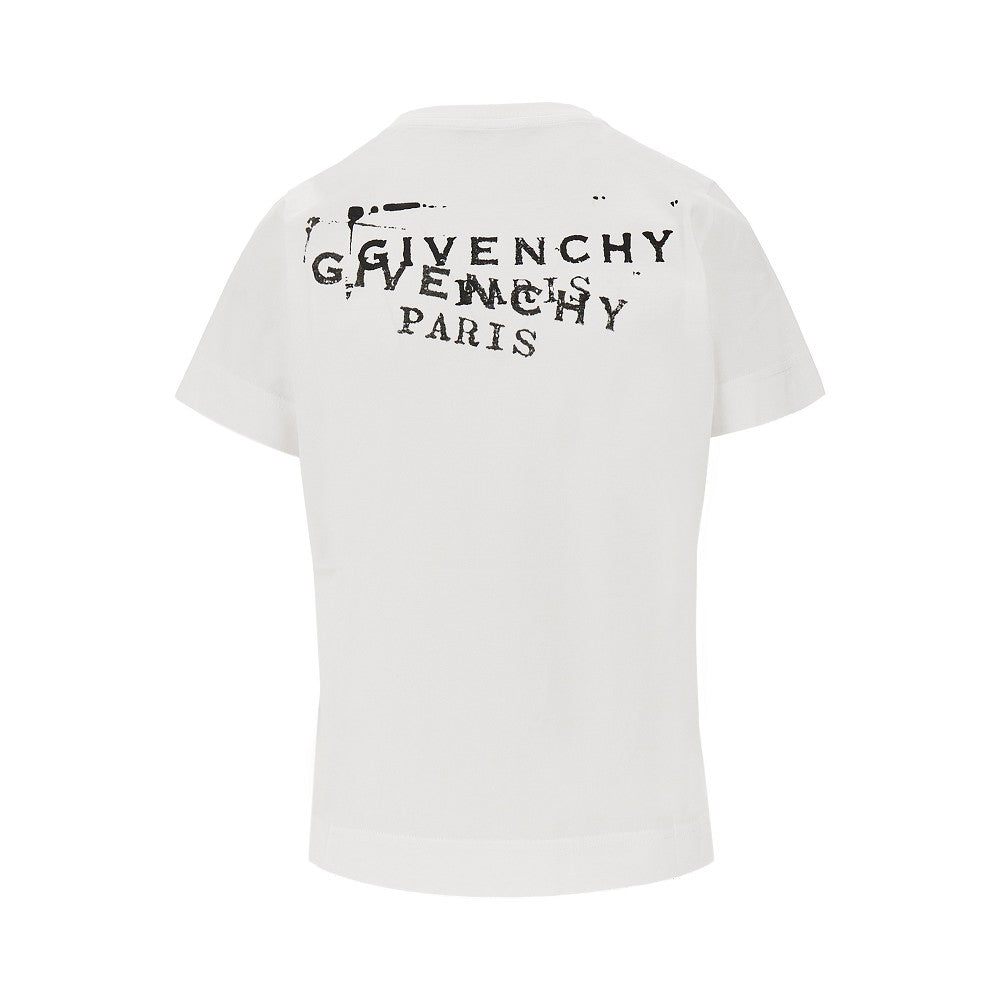 GIVENCHY S givenchy stamp print t-shirt