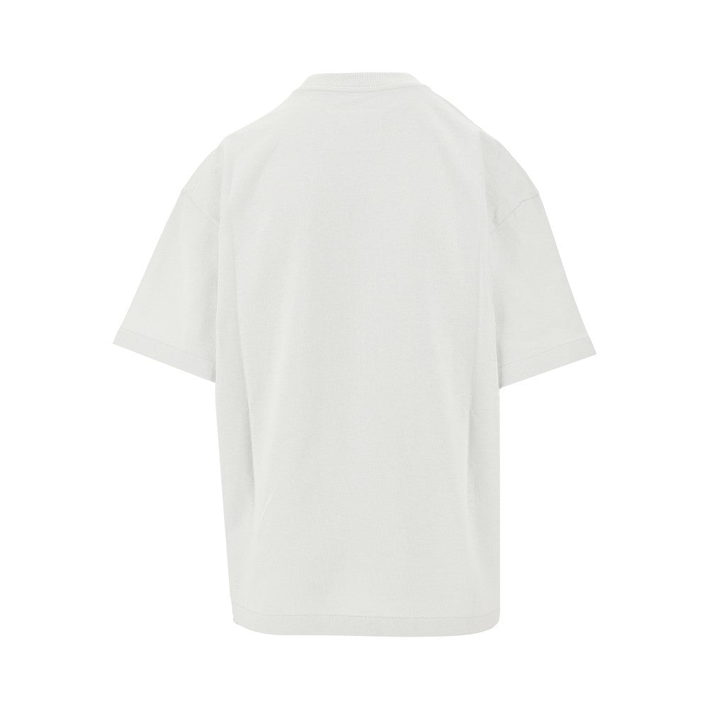 JIL SANDER S logo print oversized t-shirt