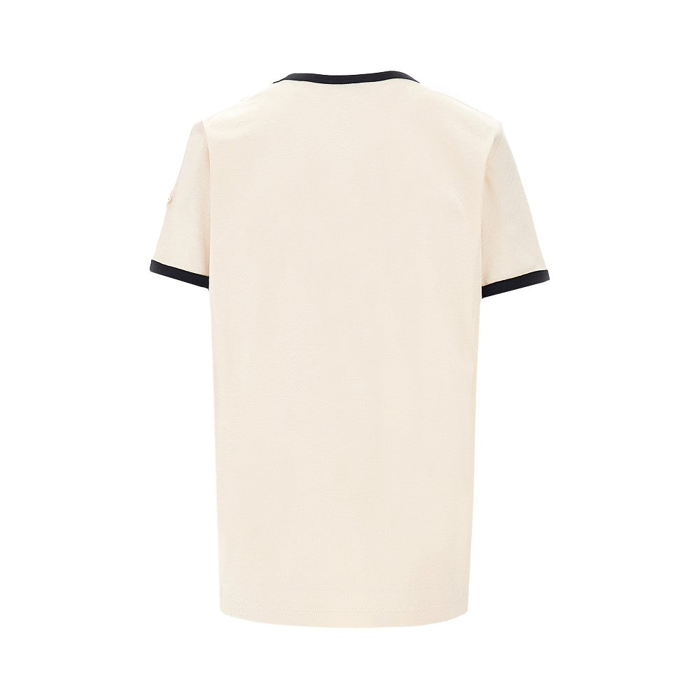 MONCLER XS chest patch pocket t-shirt