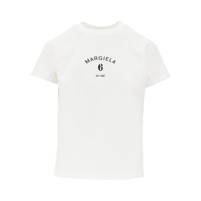 logo print jersey t-shirt