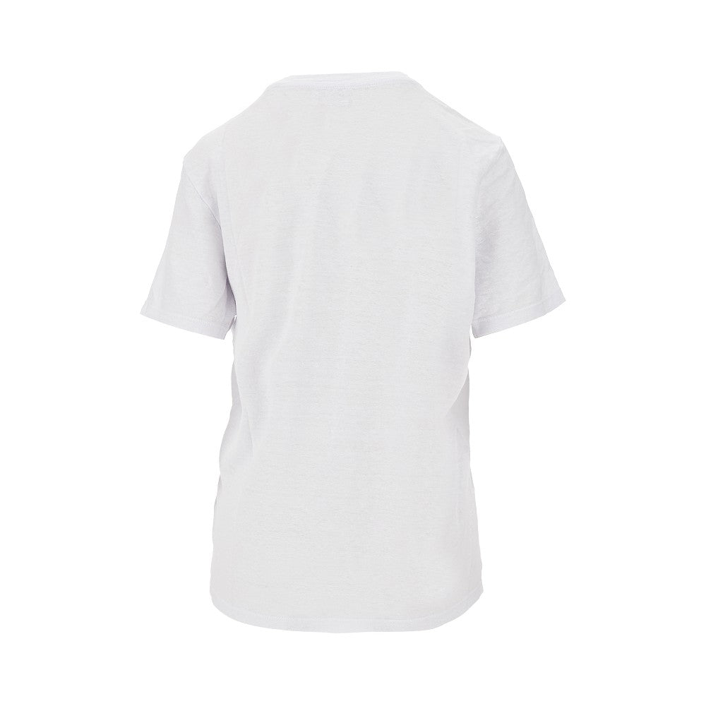 ISABEL MARANT ETOILE XS zewel linen t-shirt