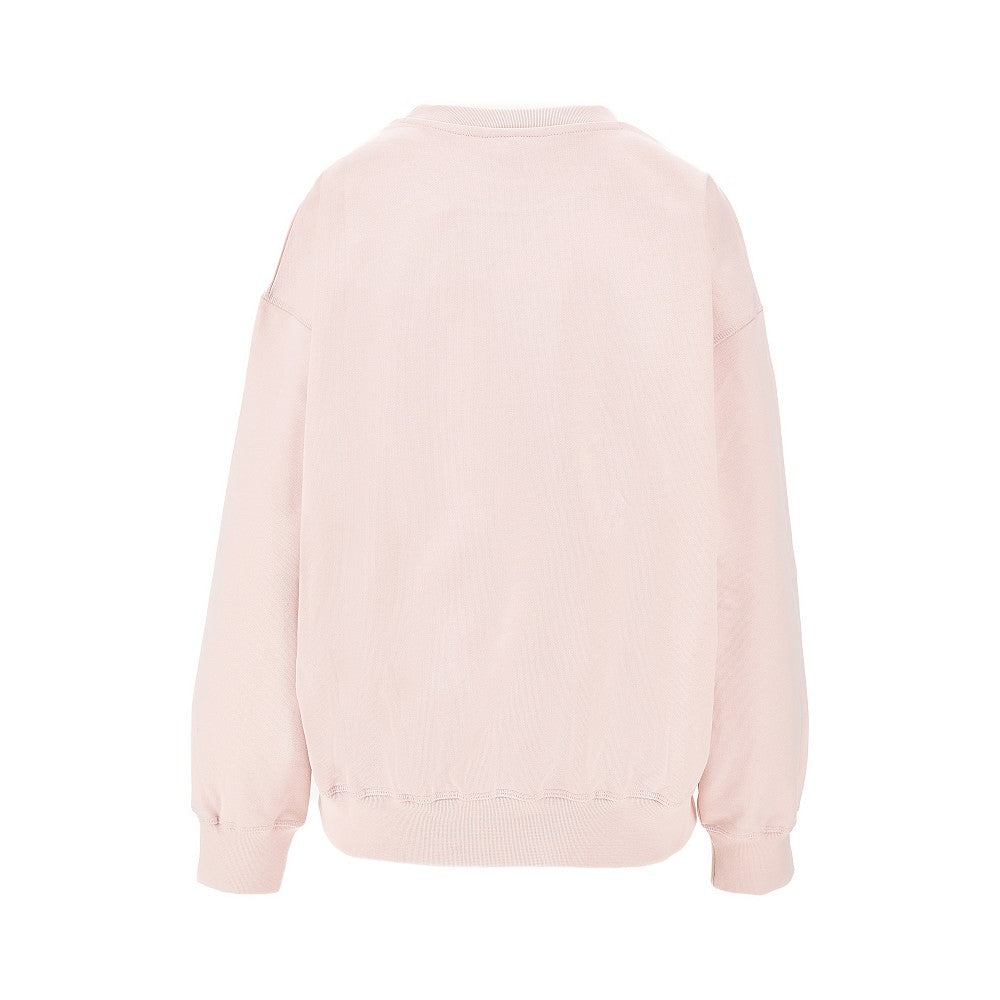 GANNI L poodle print crewneck sweatshirt