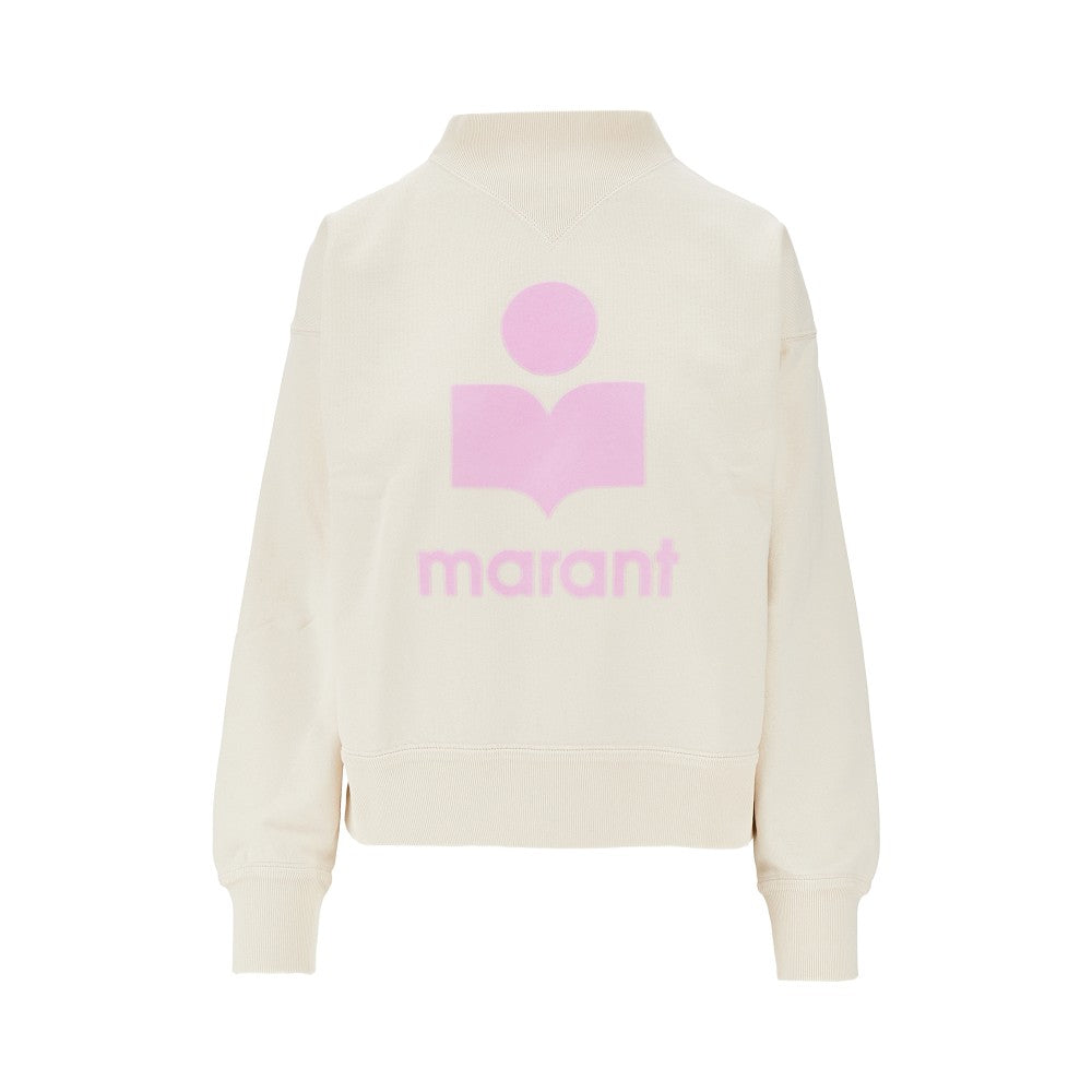 ISABEL MARANT ETOILE 36 moby sweatshirt with flocked logo