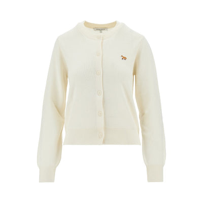 baby fox wool cardigan