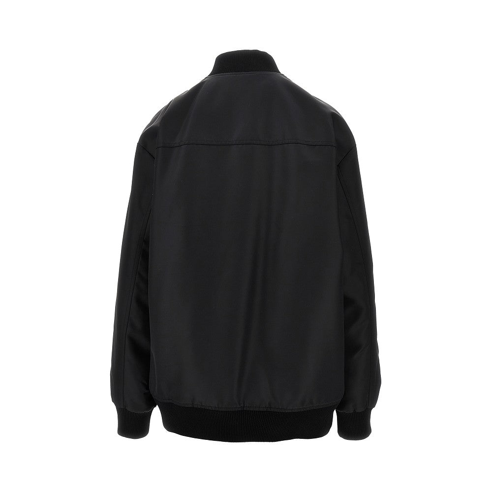 SPORTMAX 44 padded nylon oversized bomber jacket