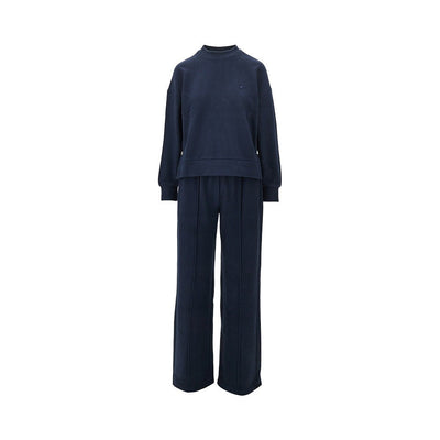 cotton-blend two-piece set