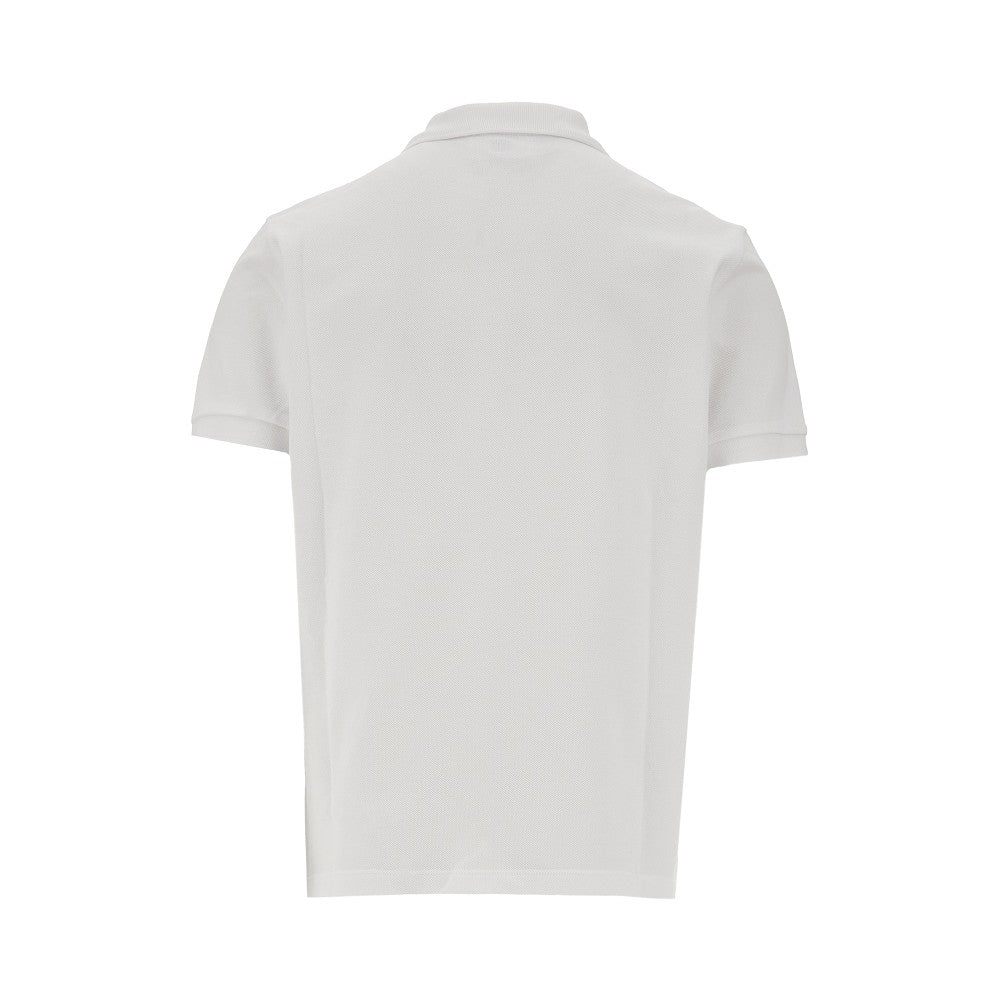 AMI S ami de coeur embroidery polo shirt
