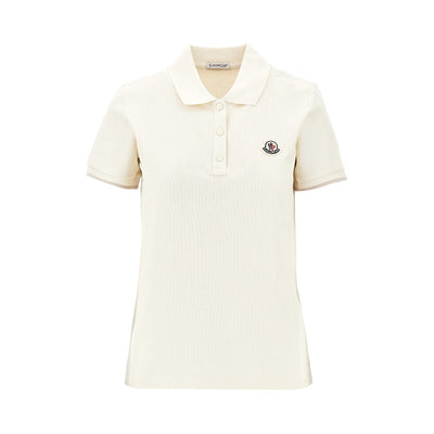 piquet polo shirt with logo patch
