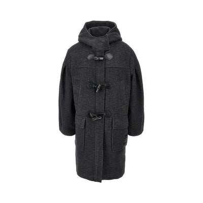 wool-blend coat
