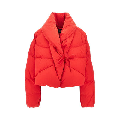 w soft vault crop down jacket