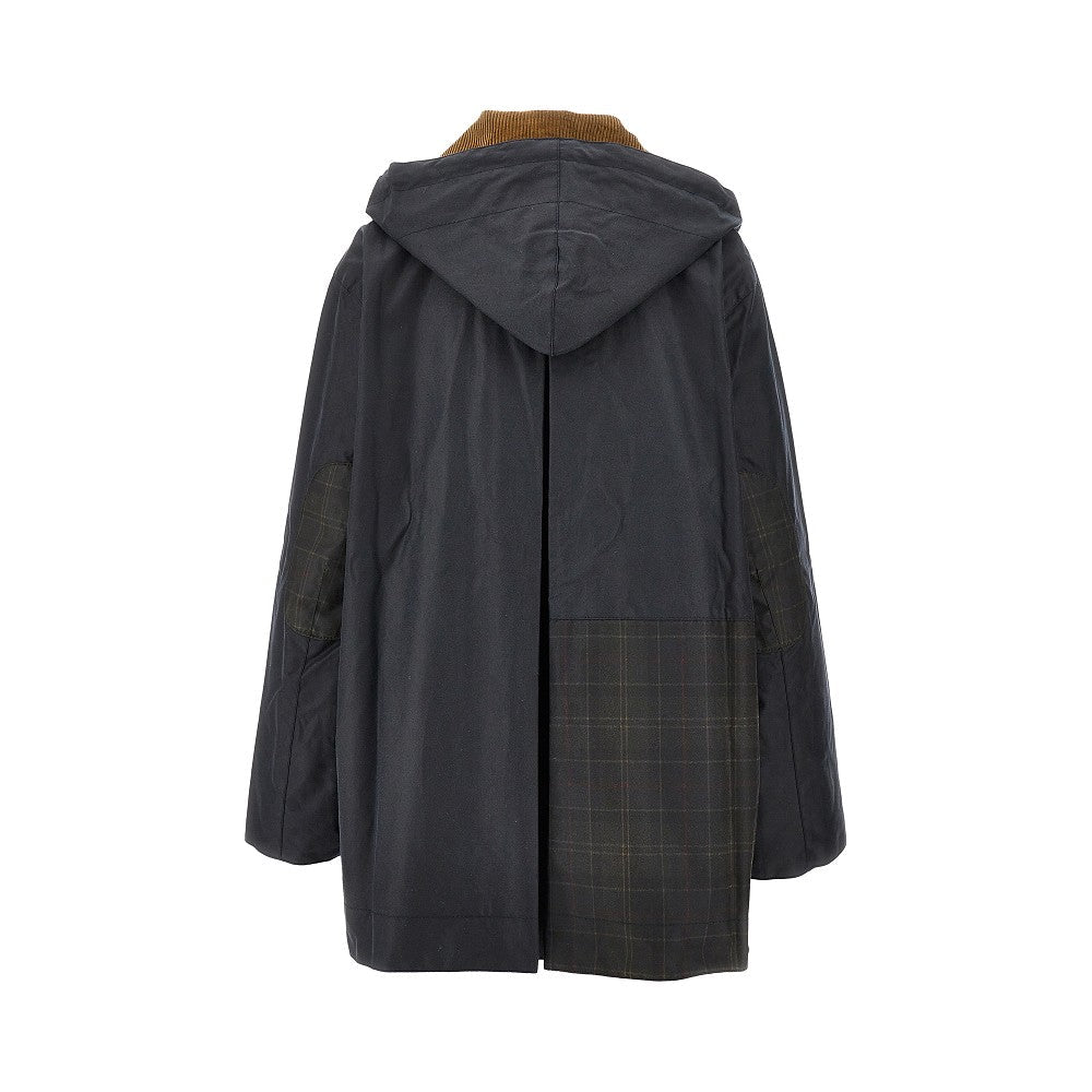 BARBOUR X GANNI 8 waxed cotton parka coat