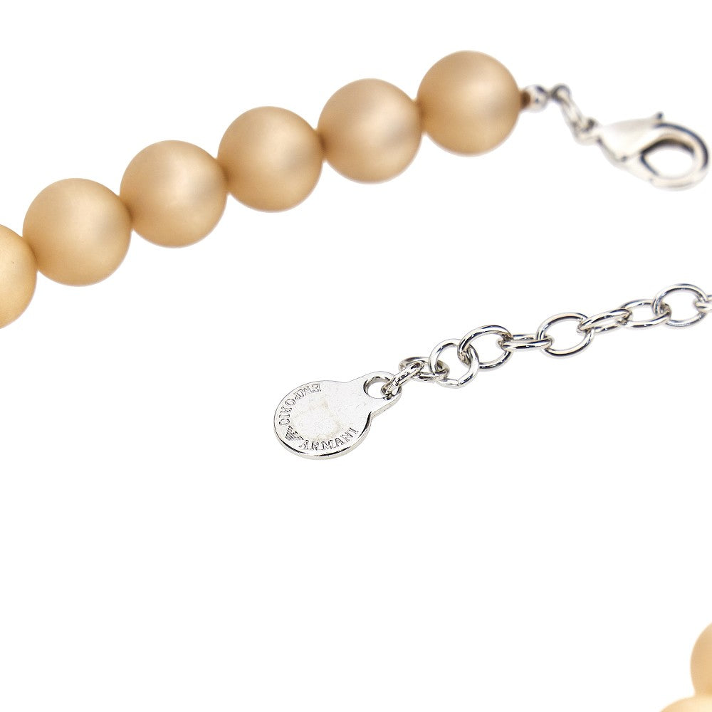 EMPORIO ARMANI OS resin pearls necklace