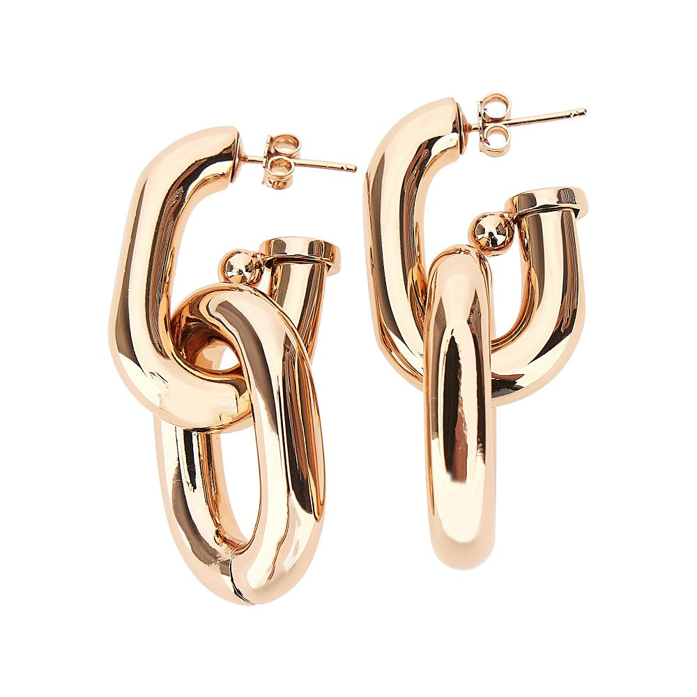 RABANNE OS double xl link earrings