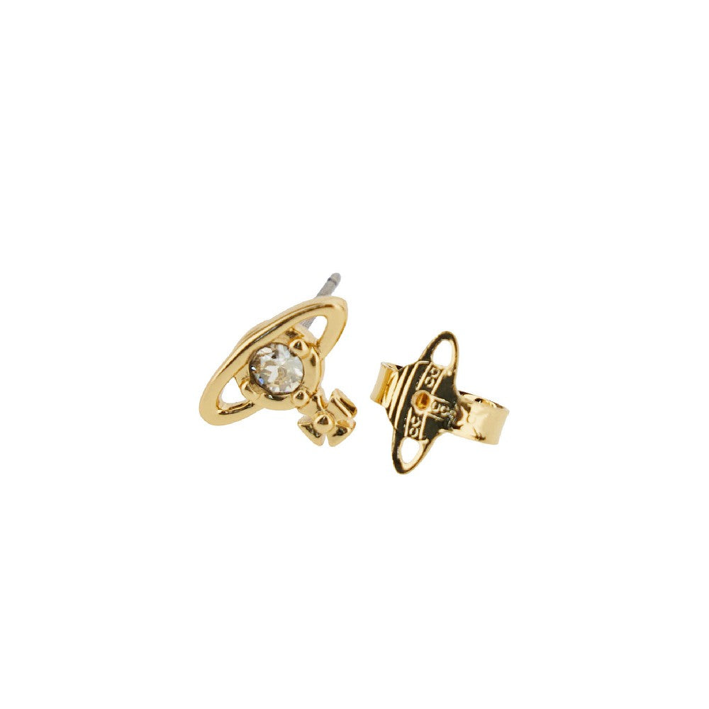 VIVIENNE WESTWOOD OS nano solitaire earrings