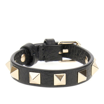rockstud leather bracelet