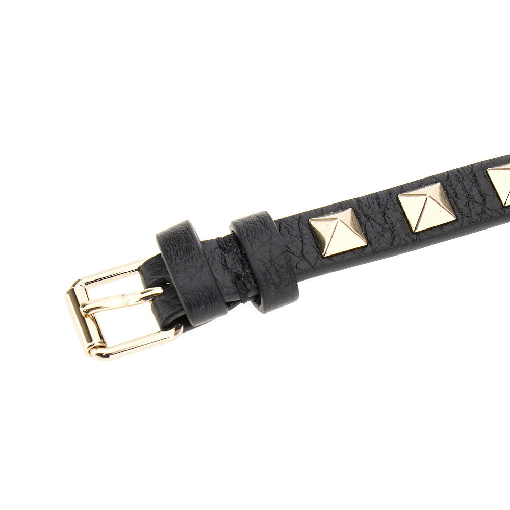 VALENTINO GARAVANI OS rockstud leather bracelet