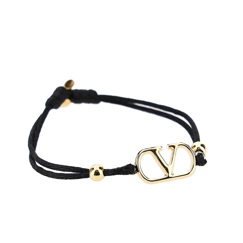 VALENTINO GARAVANI OS vlogo signature cotton bracelet