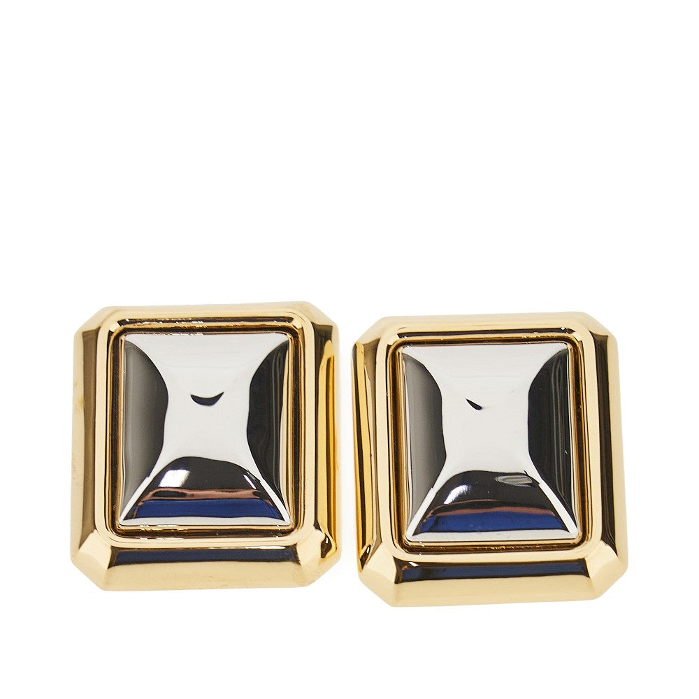 JACQUEMUS OS carré squared earrings