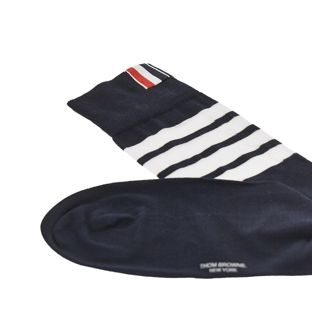 THOM BROWNE OS 4 bar cotton socks