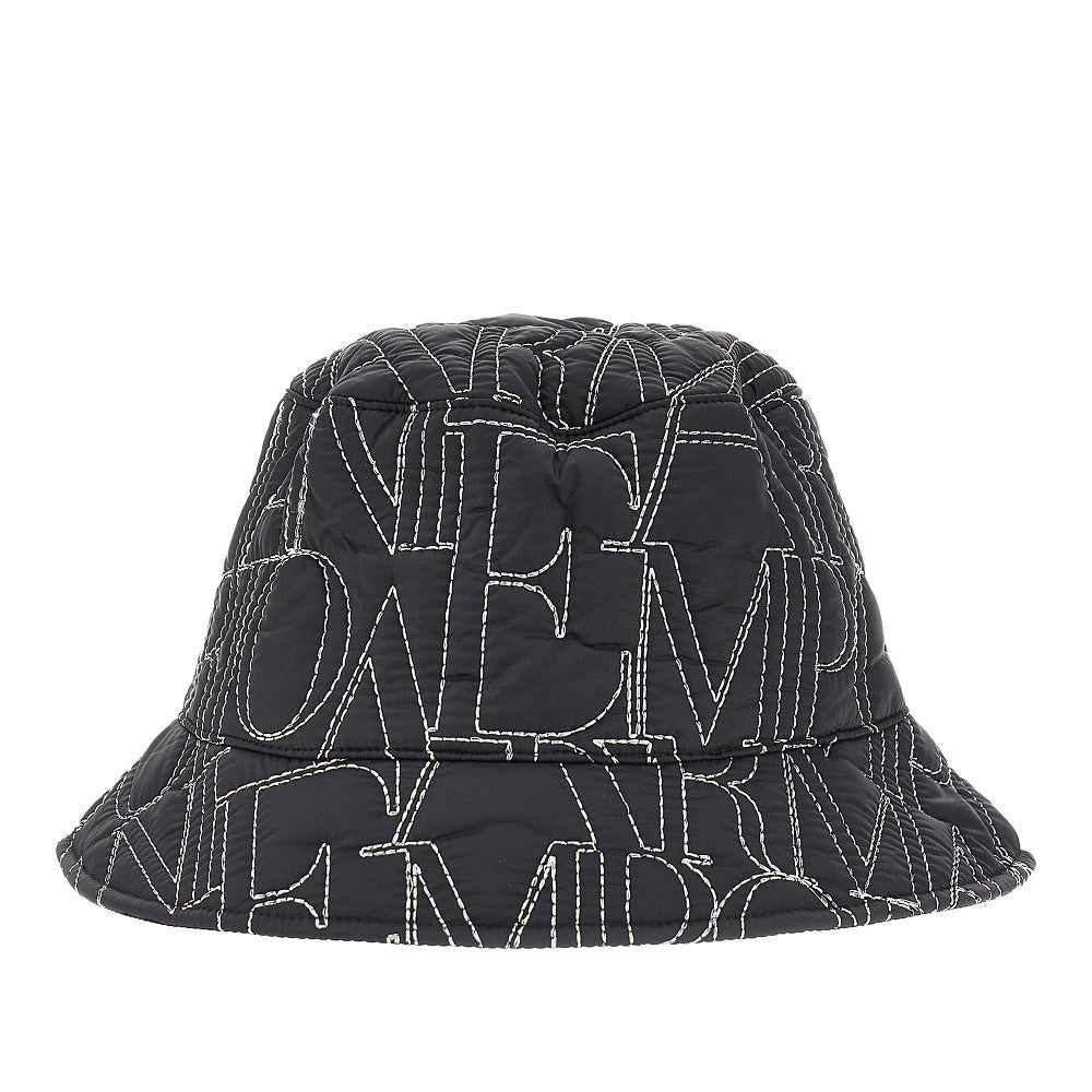 EMPORIO ARMANI OS bucket hat with logo topstitching