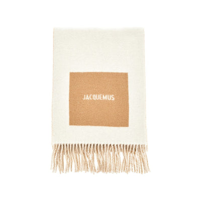 rond carré wool scarf