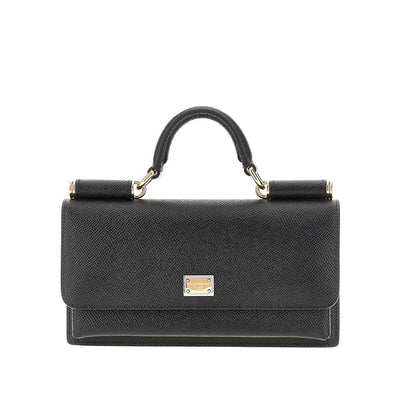 dauphine print leather mini bag