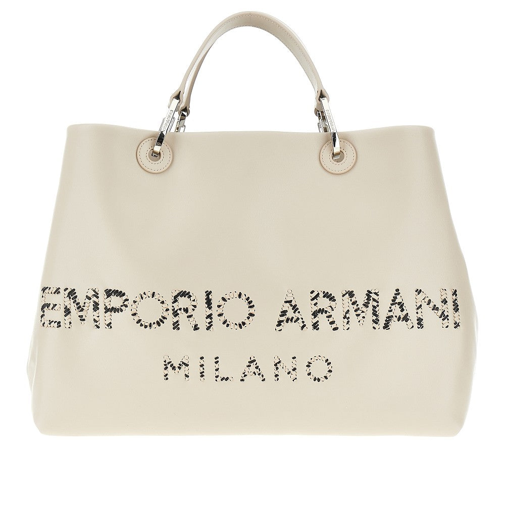 EMPORIO ARMANI OS nappa leather medium myea bag