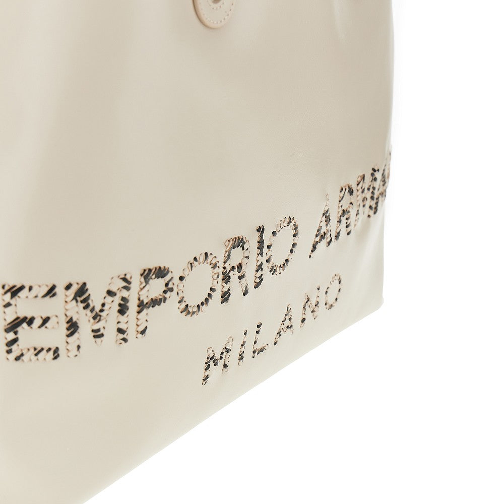 EMPORIO ARMANI OS nappa leather medium myea bag