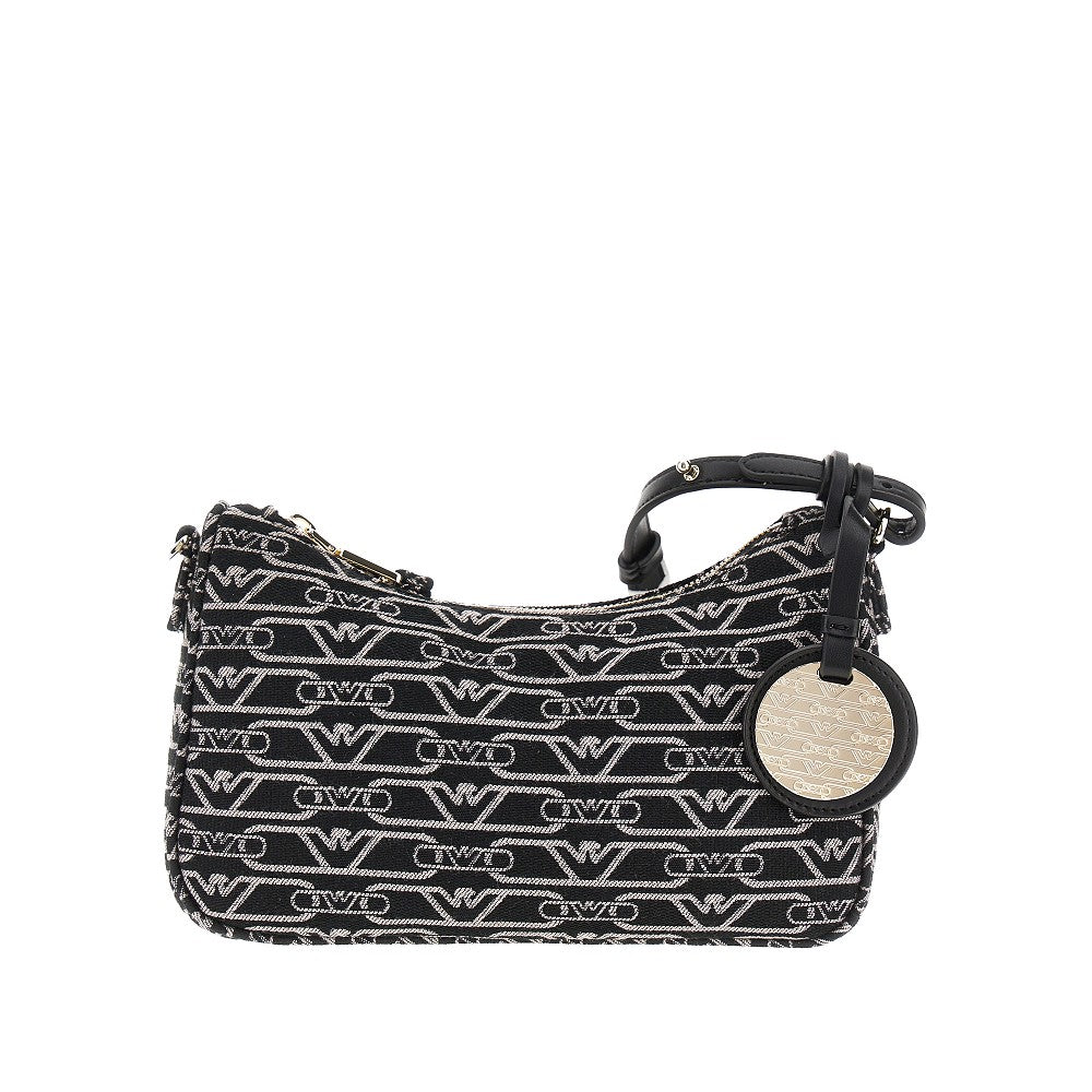 EMPORIO ARMANI OS canvas bag with jacquard logo