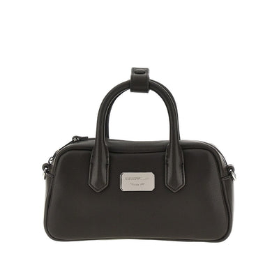 nappa leather mini bowling bag