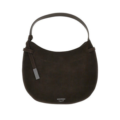 borsa hobo in pelle scamosciata