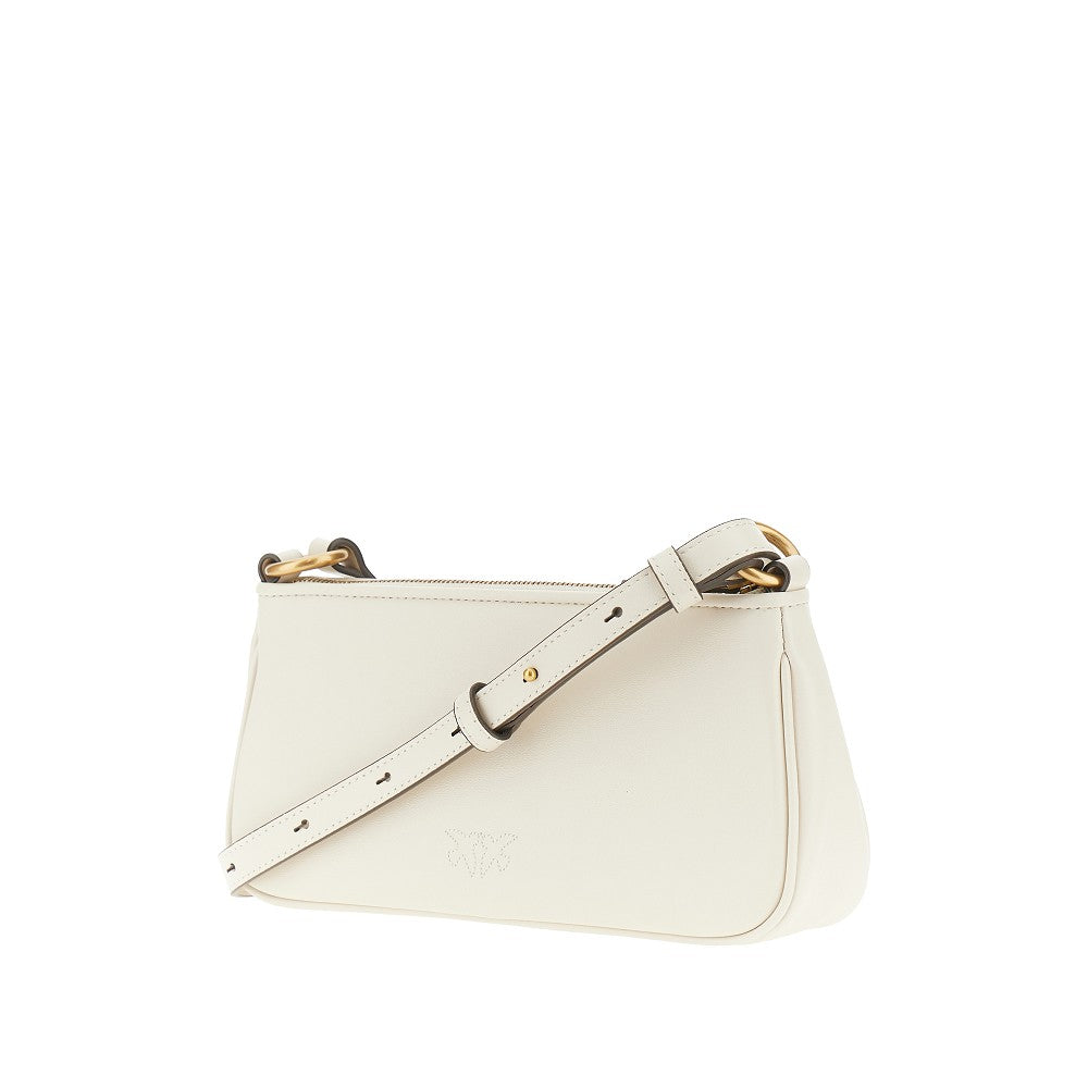 PINKO OS leather mini baguette bag