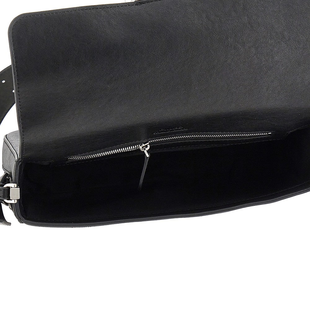 PINKO OS medium classic love slouchy leather bag