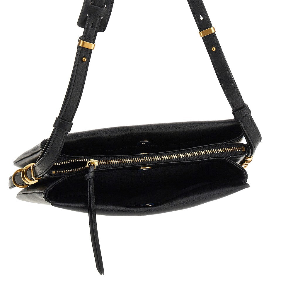 PINKO OS mini one, two, three leather bag