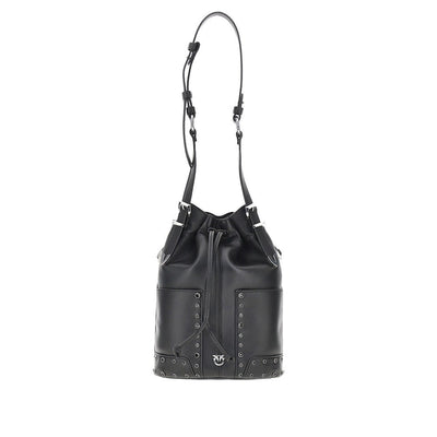 bucket mini leather bag