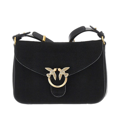 mini love bag satchel suede leather bag