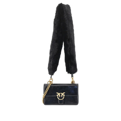 love one bag with faux fur strap