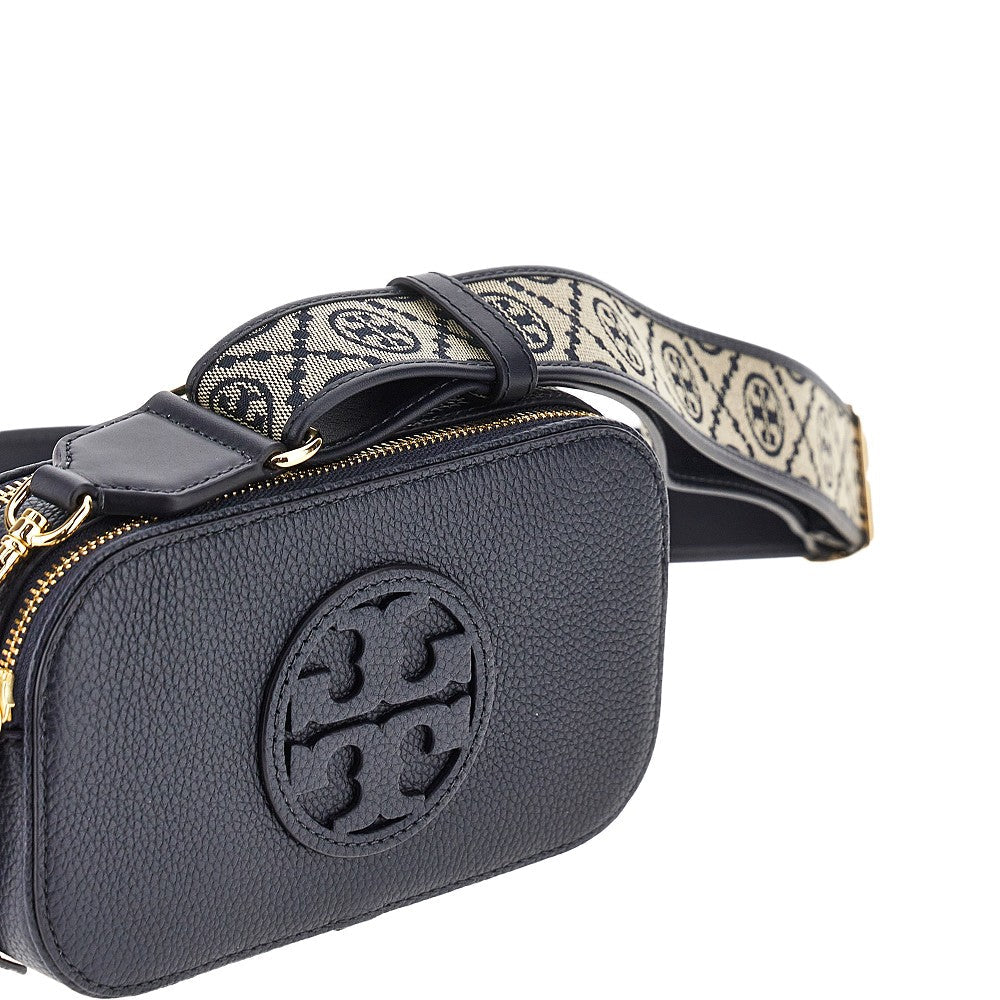 TORY BURCH OS leather mini miller crossbody bag